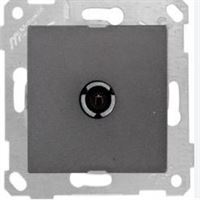 RİTA MEK TUŞ TV PRİZİ (SONLU) ANTRASİT 1